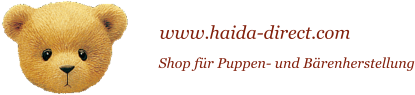 www.haida-direct.com  Shop f�r Puppen- und B�renherstellung